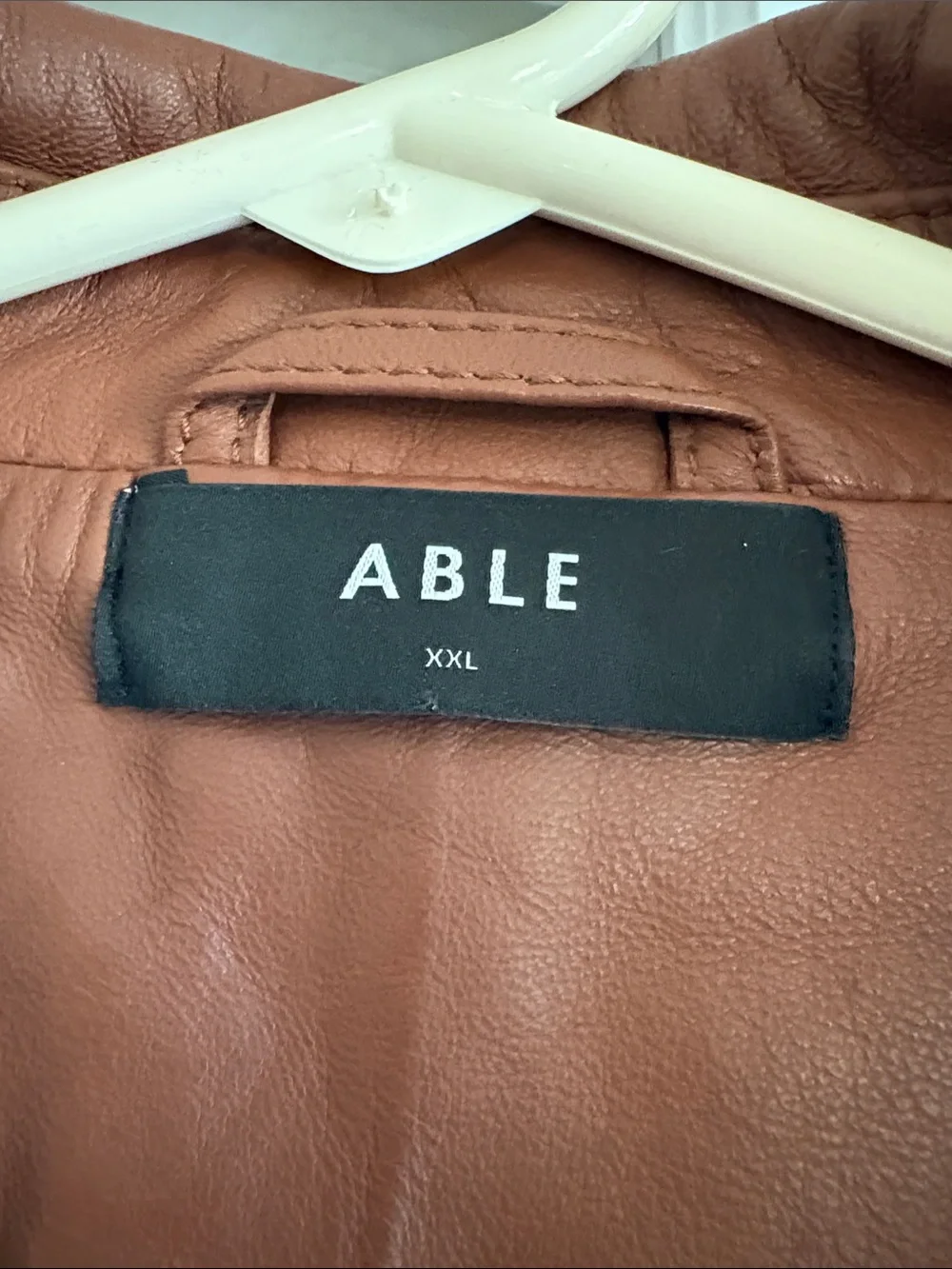 Able Brown Leather Jacket